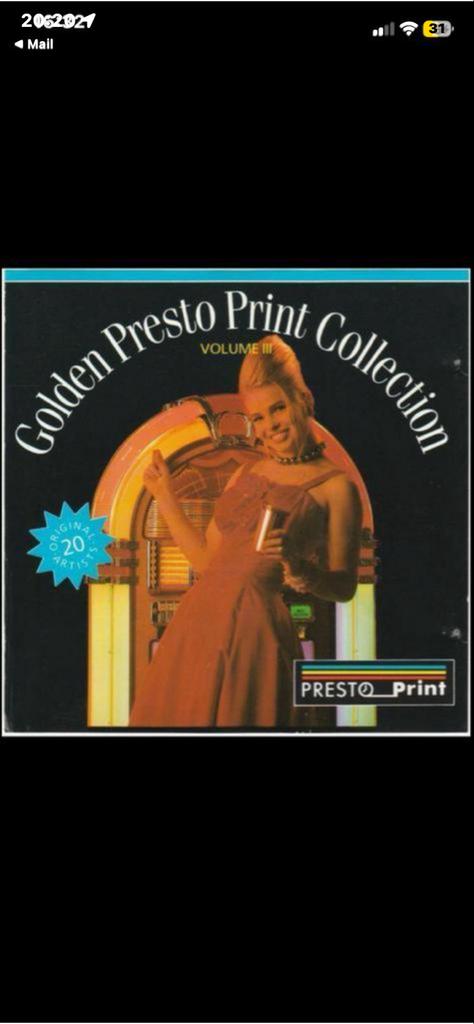 Golden Presto Print Collection Vol. III, Ophalen of Verzenden, Gebruikt, Pop