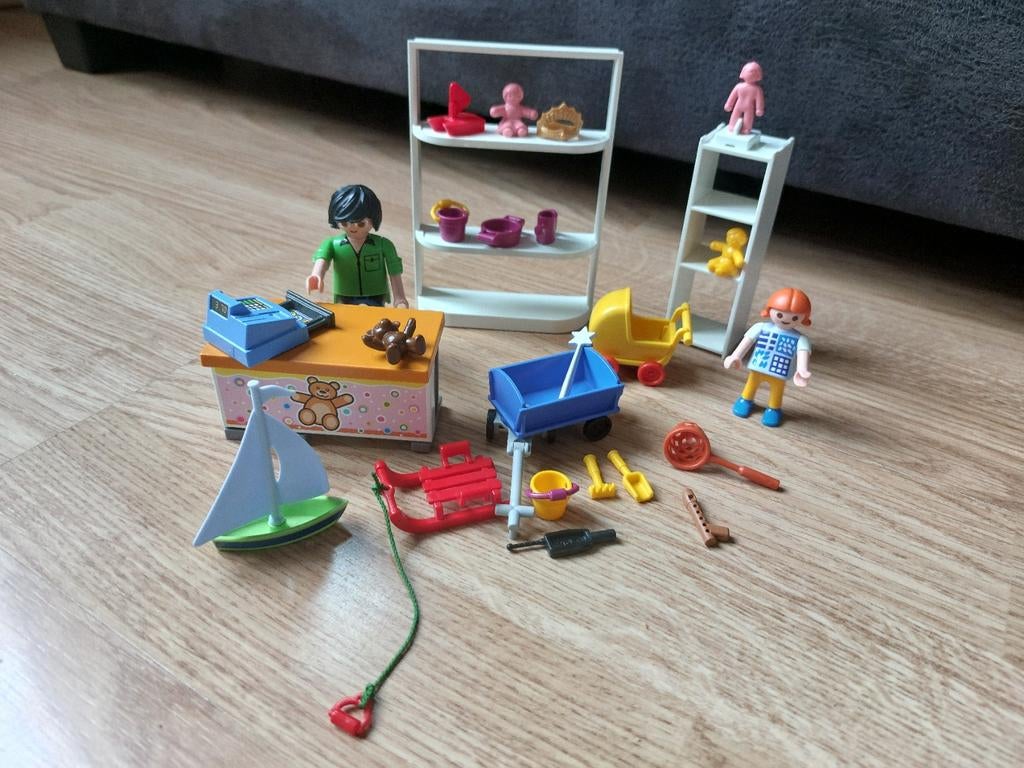 Playmobil 5488 - Speelgoedwinkel, Kinderen en Baby's, Speelgoed | Playmobil, Ophalen of Verzenden, Gebruikt, Los playmobil