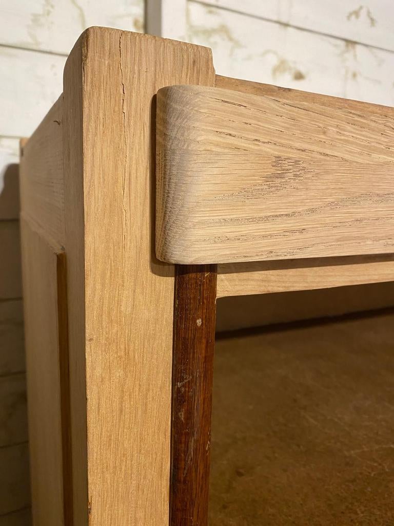 Frans landelijk eiken kast ladekast, Ophalen, Gebruikt, 25 tot 50 cm