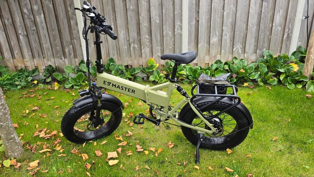 Esmaster Rock Wheel II - Titanium Gold E-Bike, Gebruikt, 47 tot 51 cm, 30 tot 50 km per accu, Ophalen