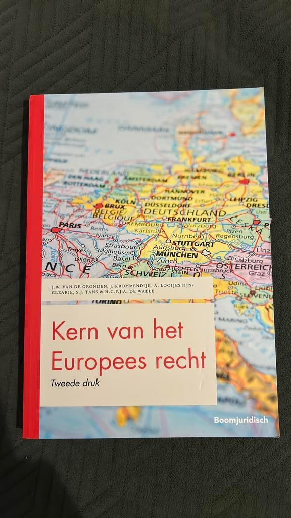 Kern van het Europees recht, Boeken, Studieboeken en Cursussen, Ophalen, Alpha, Zo goed als nieuw, WO