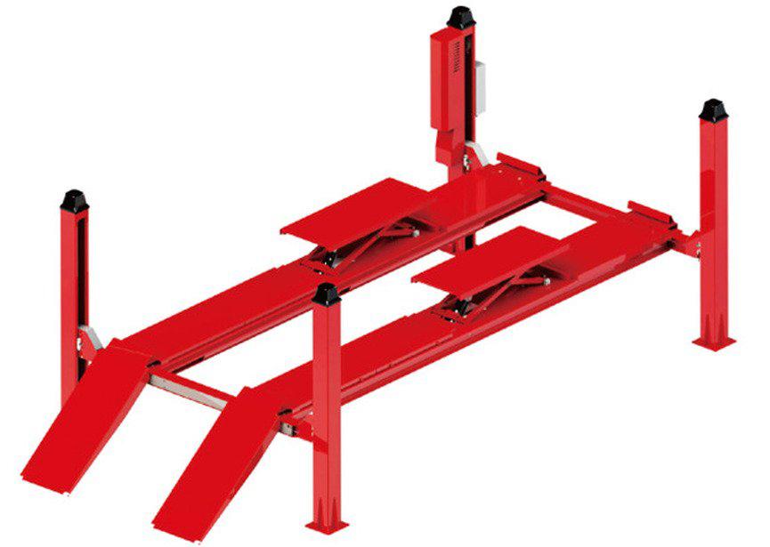 4-koloms hydraulische hefbrug 5,5 ton met uitlijnfunctie, Ophalen of Verzenden, Nieuw