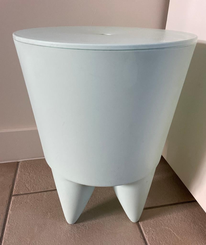 Philippe Starck XO Bubu lichtgroen krukje/bijzettafeltje, Ophalen, Gebruikt, Kunststof