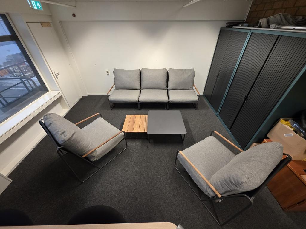 Nieuwe loungebank Portofino Loungeset Teak Aluminium, Ophalen of Verzenden, Loungeset, Bank, Nieuw