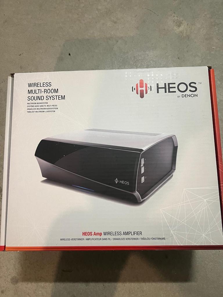 HEOS Amp Draadloze Versterker - Denon (kapot), Gebruikt, Denon, Ophalen of Verzenden, 60 tot 120 watt