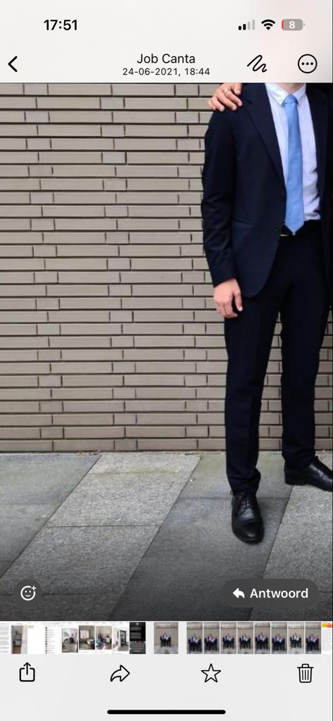 ZARA Slim Fit Kostuum - Maat 40, Ophalen of Verzenden, Zo goed als nieuw, Maat 46 (S) of kleiner