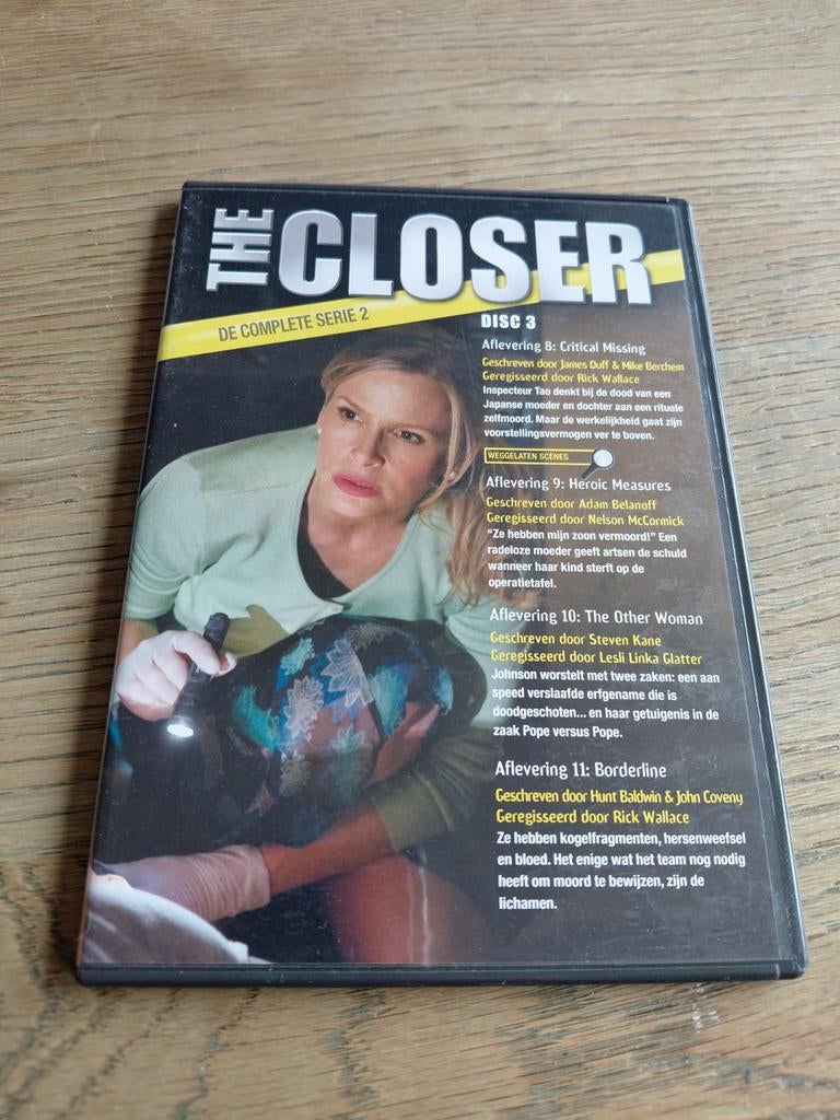 The Closer serie 2 disc 3 en 4. Aflevering 8 t/m 15., Cd's en Dvd's, Dvd's | Tv en Series, Vanaf 12 jaar, Ophalen of Verzenden