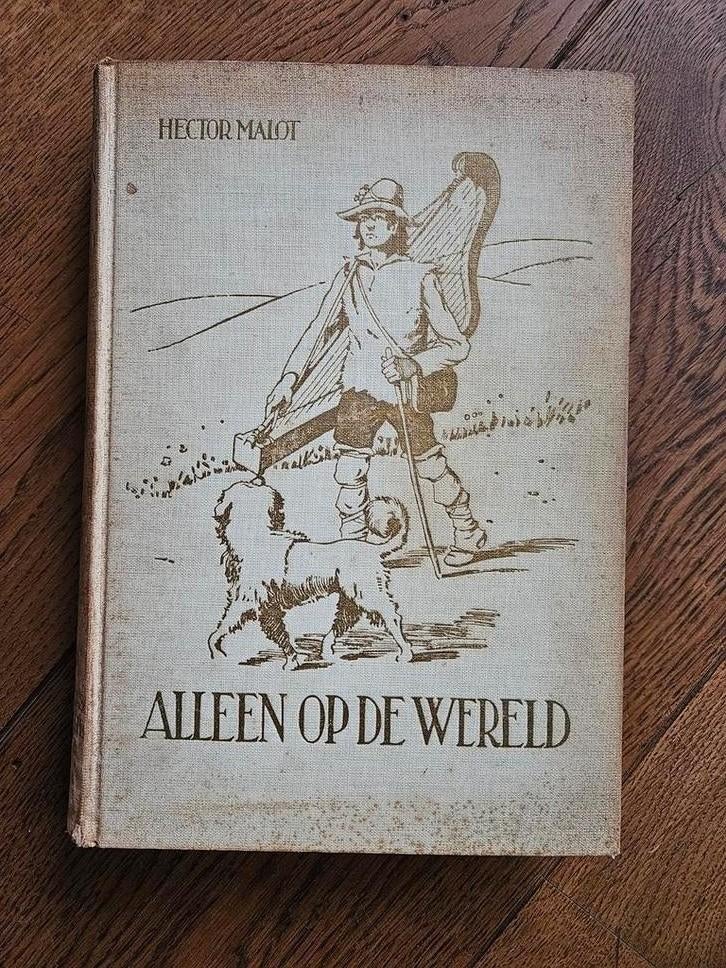 Alleen op de wereld - Antiek boek, Boeken, Literatuur, Ophalen of Verzenden, Gelezen, Hector Malot, Nederland