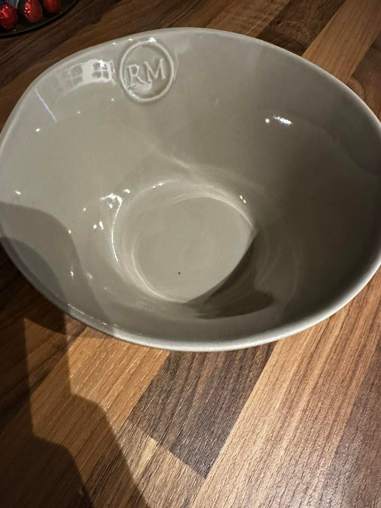 Riviera maison grote kom, Huis en Inrichting, Keuken | Servies, Ophalen, Nieuw, Glas, Kom(men)