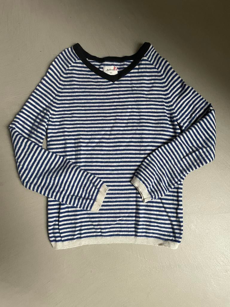 Bellerose trui met v hals nieuw maat 10/140, Ophalen of Verzenden, Nieuw, Jongen, Trui of Vest