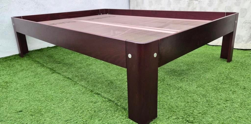 Auping Auronde Bed 140x200cm 48cm Hoog  (Seniorenhoogte), Gebruikt, Overige kleuren, Overige maten, .