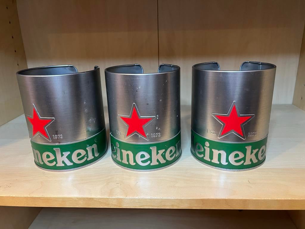 Heineken Bierviltjes Houder - Set van 3, Ophalen of Verzenden, Gebruikt