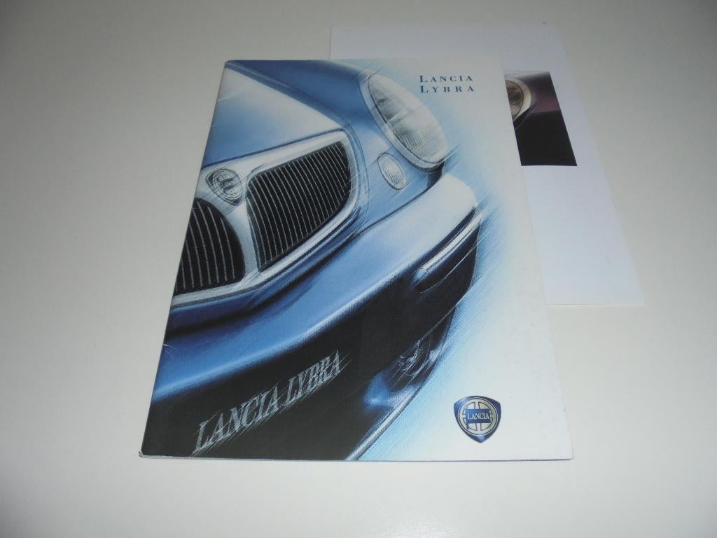 brochure Lancia Lybra  2001, Ophalen of Verzenden, Zo goed als nieuw, Overige merken
