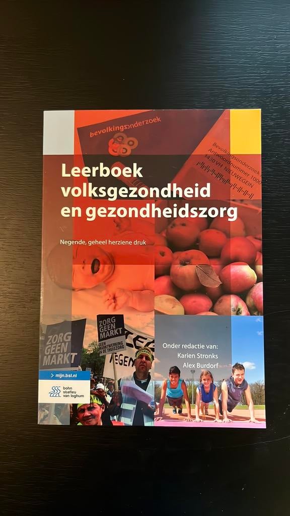 Leerboek volksgezondheid en gezondheidszorg, Boeken, Ophalen of Verzenden, Zo goed als nieuw, Sociale wetenschap