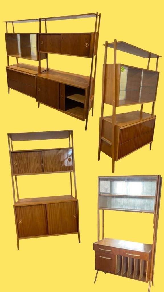 Grote voorraad jaren wandmeubels, ,, Ophalen of Verzenden, Zo goed als nieuw, ,