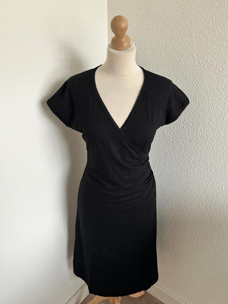 King Louie maat L zwarte klassieke crossdress jurk 2939, Zwart, Maat 42/44 (L), Ophalen of Verzenden, Zo goed als nieuw