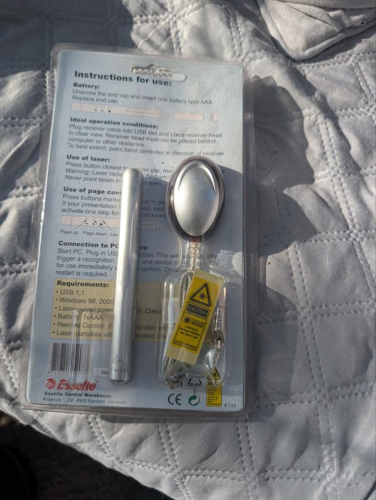 NIEUW IN DE VERPAKKING LASER IT POWER POINT, Audio, Tv en Foto, Projectieschermen, Ophalen of Verzenden, Nieuw