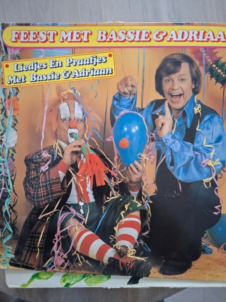 Bassie en Adriaan - Feest LP (1979), Ophalen of Verzenden, Gebruikt, 12 inch, Overige genres