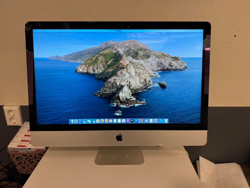 Apple Imac 27” 2012 gebarsten scherm. Voor onderdelen., Imac, Gebruikt, 2 tot 3 Ghz, IMac
