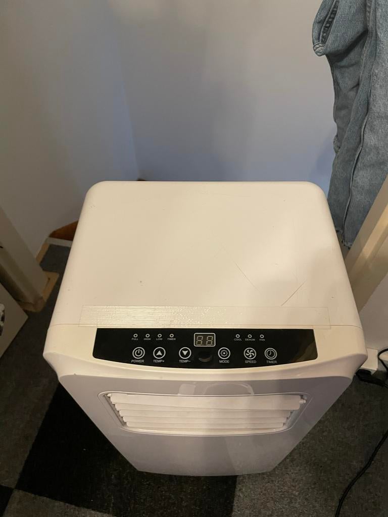 Fuave ACB07K01 Mobiele Airco, Witgoed en Apparatuur, Airco's, Gebruikt, Mobiele airco, Minder dan 60 m³, 3 snelheden of meer, Koelen en Ontvochtigen