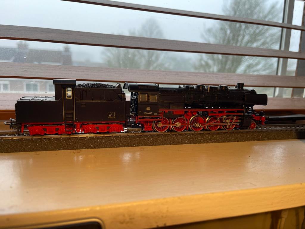 Märklin BR 050-073-7 Stoomlocomotief, Hobby en Vrije tijd, Wisselstroom, Gebruikt, Locomotief, Ophalen of Verzenden