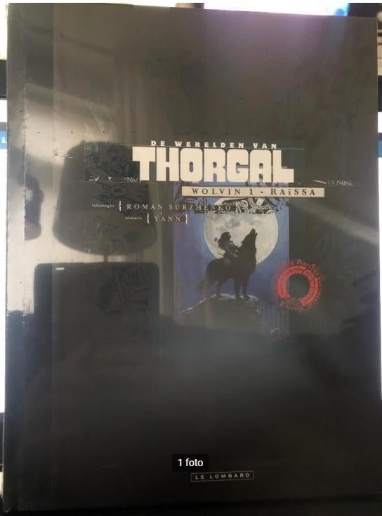 Raissa wolvin luxe thorgal hardcover gesigneerd k2, Boeken, Eén stripboek, Ophalen of Verzenden, Zo goed als nieuw