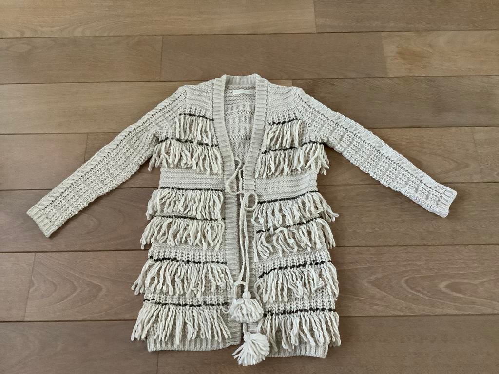 Isla Ibiza vest, S, Kleding | Dames, Truien en Vesten, Ophalen of Verzenden, Nieuw, Maat 36 (S), Beige