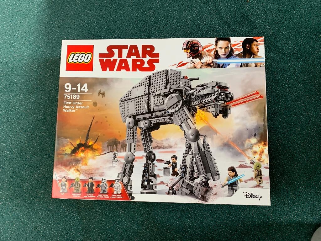 Lego Star Wars 75189 - First Order Heavy Assault Walker NEW, Ophalen of Verzenden, Nieuw, Complete set, Lego