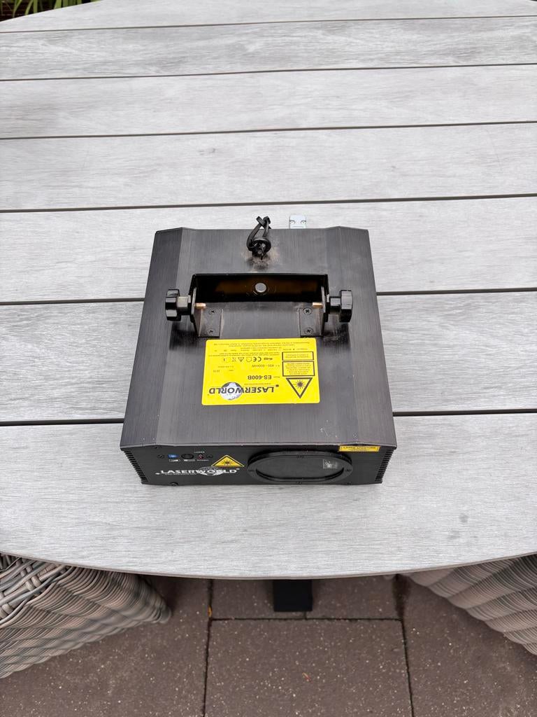 Laserworld ES-600B Laser Lichteffect, Ophalen of Verzenden, Gebruikt, Laser, Geluidgestuurd