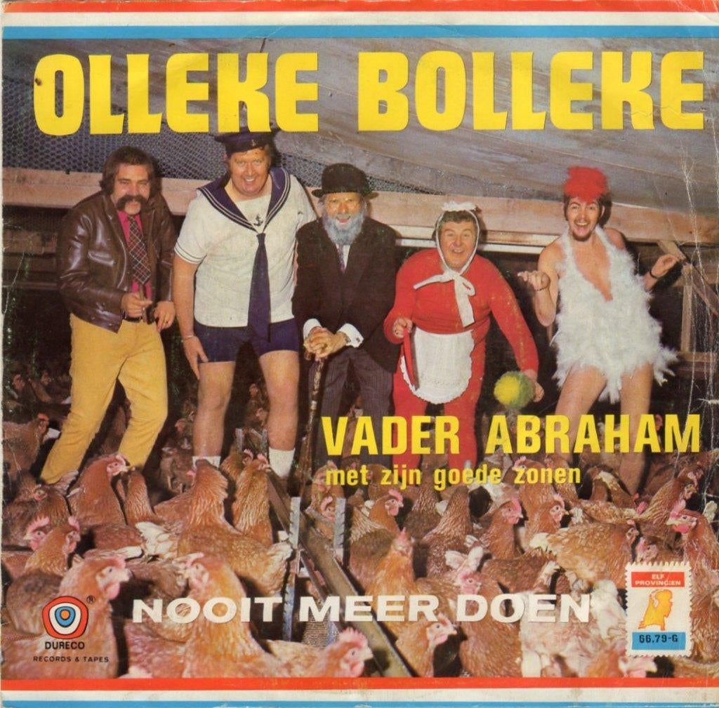 Vader Abraham Met Zijn Goede Zonen : Olleke Bolleke (1972), Ophalen of Verzenden, Gebruikt, Overige formaten, Levenslied of Smartlap