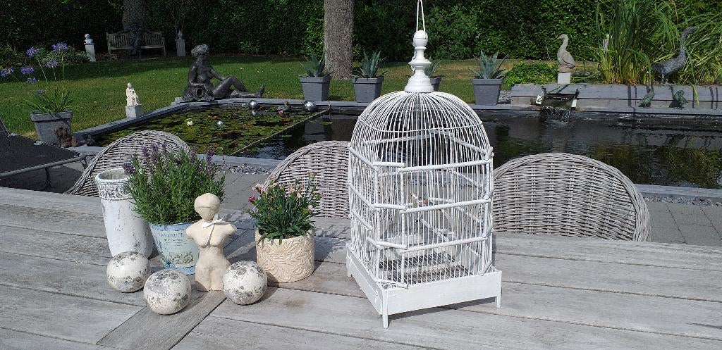 vogelkooi, Dieren en Toebehoren, Vogels | Hokken en Kooien, Ophalen of Verzenden, Zo goed als nieuw, Metaal, Vogelkooi