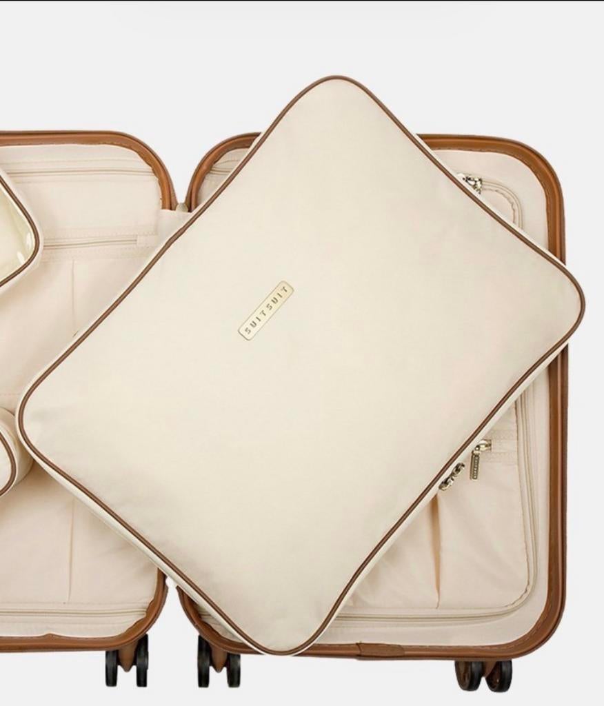 Suitsuit Packing Cube voor de 55cm handbagage trolley, 40 tot 60 cm, 30 cm of meer, Beige, Ophalen of Verzenden