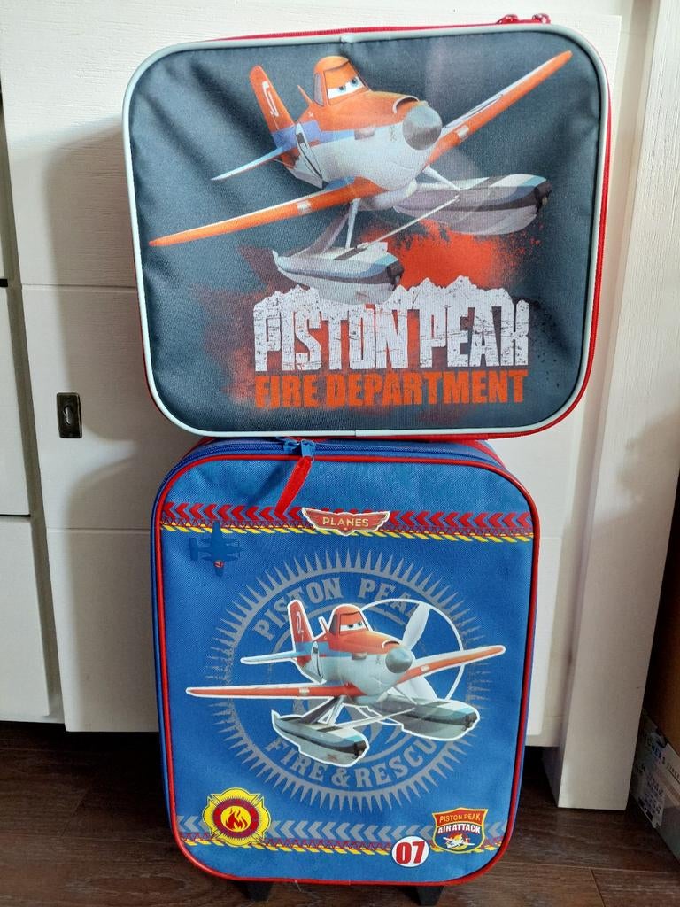 Disney Planes Dusty Trolley kinder koffer set kind, Ophalen of Verzenden