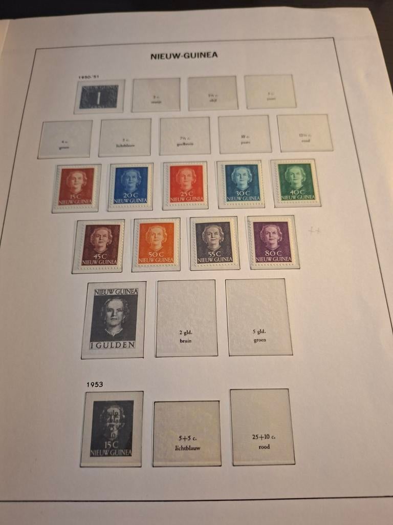 Postzegels nieuw guinea bieden, Ophalen of Verzenden