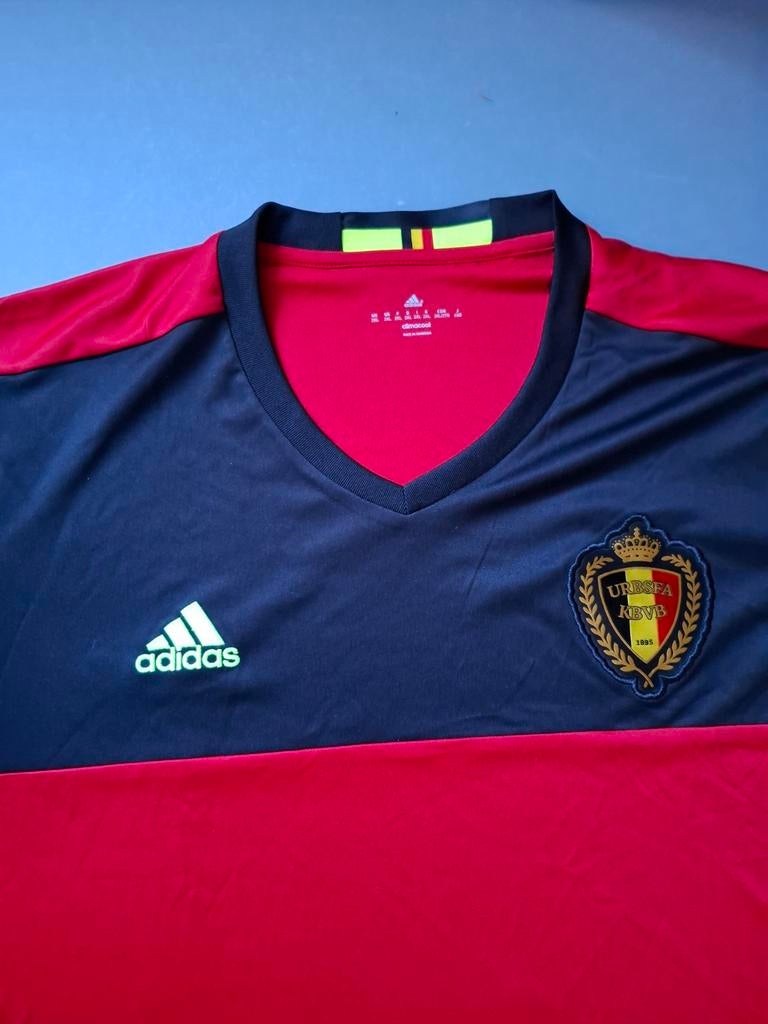 Wedstrijdshirt rode duivels met sjaal, Maat XL, Ophalen of Verzenden, Zo goed als nieuw, Shirt