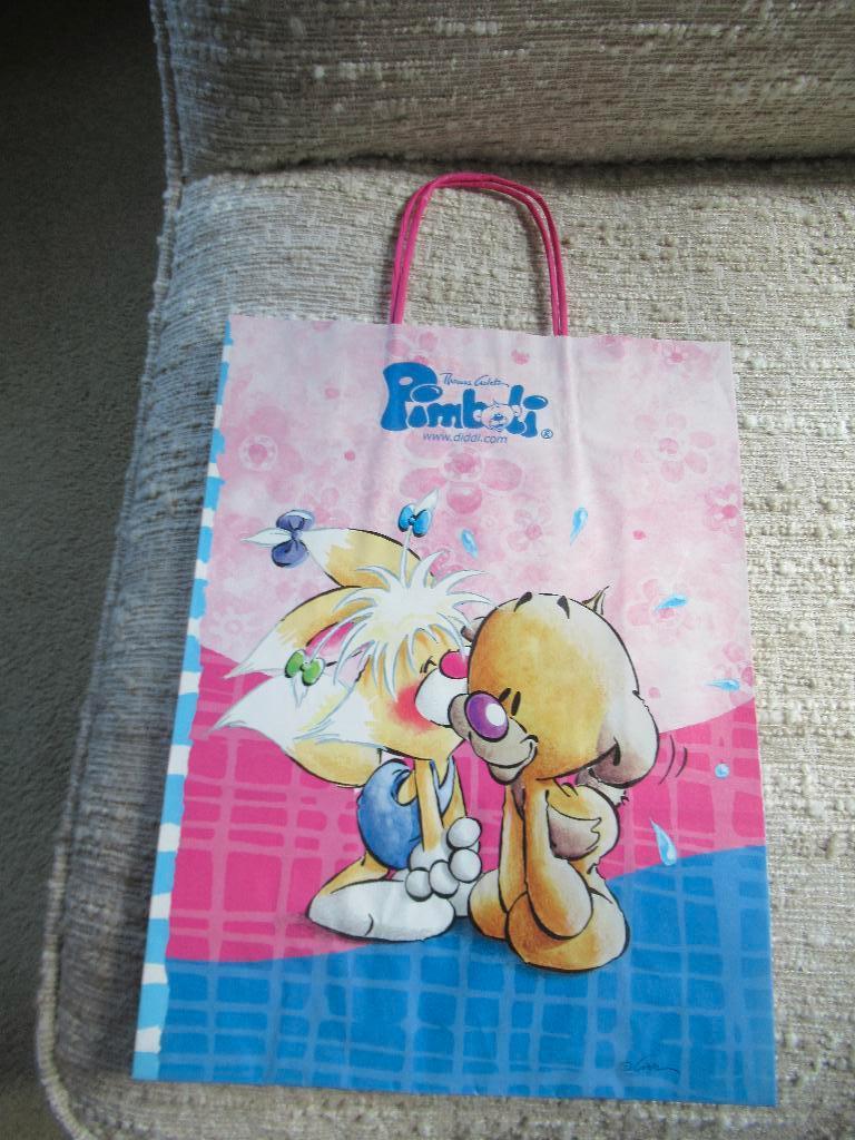 grote PIMBOLI TAS - TG P04 Pimboli met Mimihopps / diddl, Verzamelen, Diddl, Ophalen of Verzenden, Verschillende figuren, Nieuw