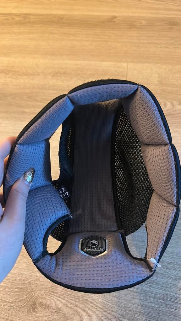 SAMSHIELD LINER SHADOWMATT VG-1 52 nieuw, Dieren en Toebehoren, Paardrijkleding, Ophalen of Verzenden, Zo goed als nieuw, Dressuur