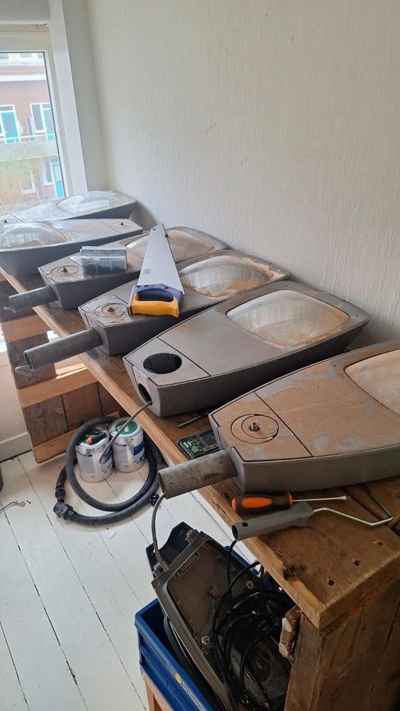 Straatlampen, Ophalen, Gebruikt, Minder dan 50 watt, Netvoeding