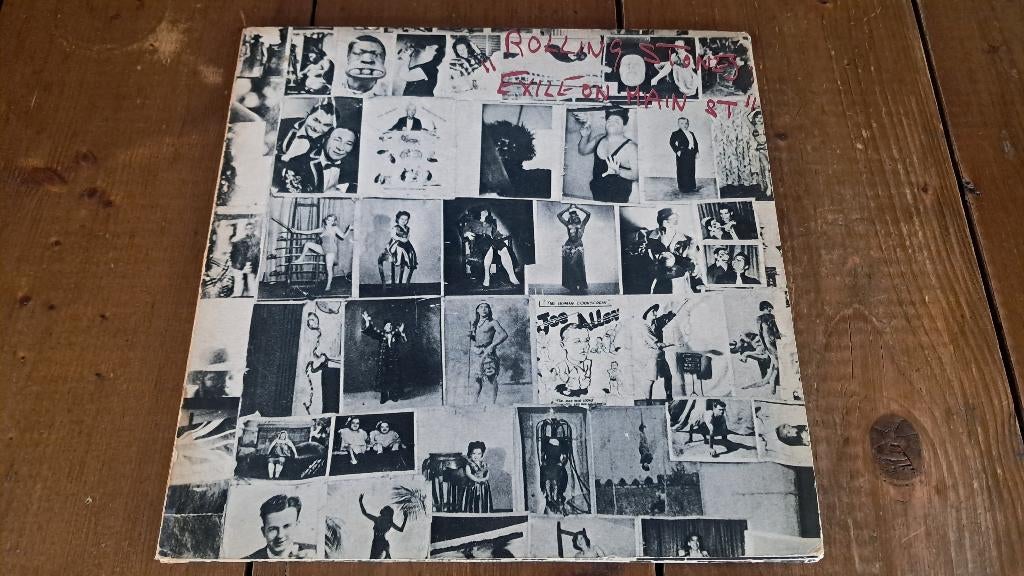 lp album The Rolling Stones ‎- Exile On Main St, Cd's en Dvd's, Vinyl | Rock, Ophalen of Verzenden, Gebruikt, 12 inch, Overige genres