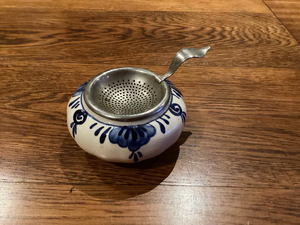 Theezeefje Delfts Dovo, Ophalen of Verzenden