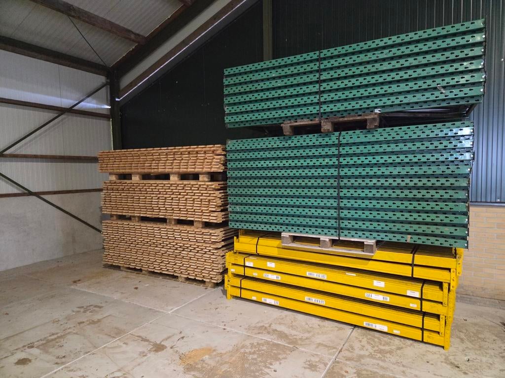 Bruynzeel grootvakstelling magazijnstelling gebruikt., Ophalen