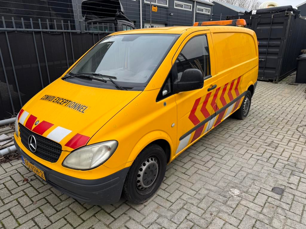 Mercedes-Benz Vito 2.1 CDI 111 2007, Auto's, Achterwielaandrijving, 4 cilinders, Bedrijf, 115 pk