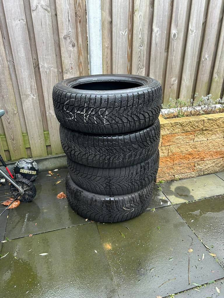 4x Nexen winterbanden 225/55 R18 102V XL – nette staat, Ophalen of Verzenden, Zo goed als nieuw