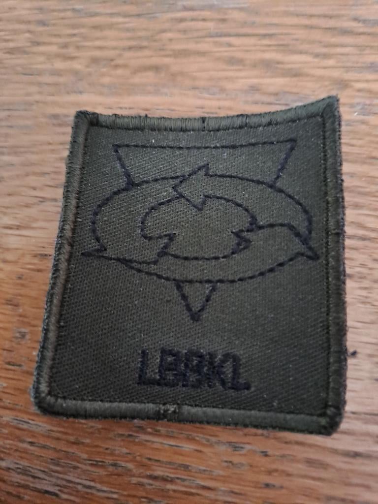 Leger Embleem LBBKL, Onbekend, Ophalen of Verzenden, Onbekend, Onbekend