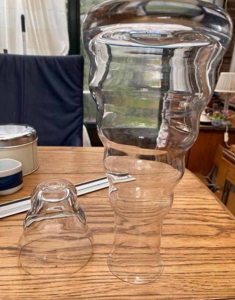 Libera! Karaf , met Waterglas ,Kristalglas hoog 30 cm, Ophalen of Verzenden