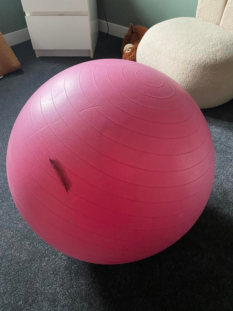 Yoga bal, Ophalen, Zo goed als nieuw