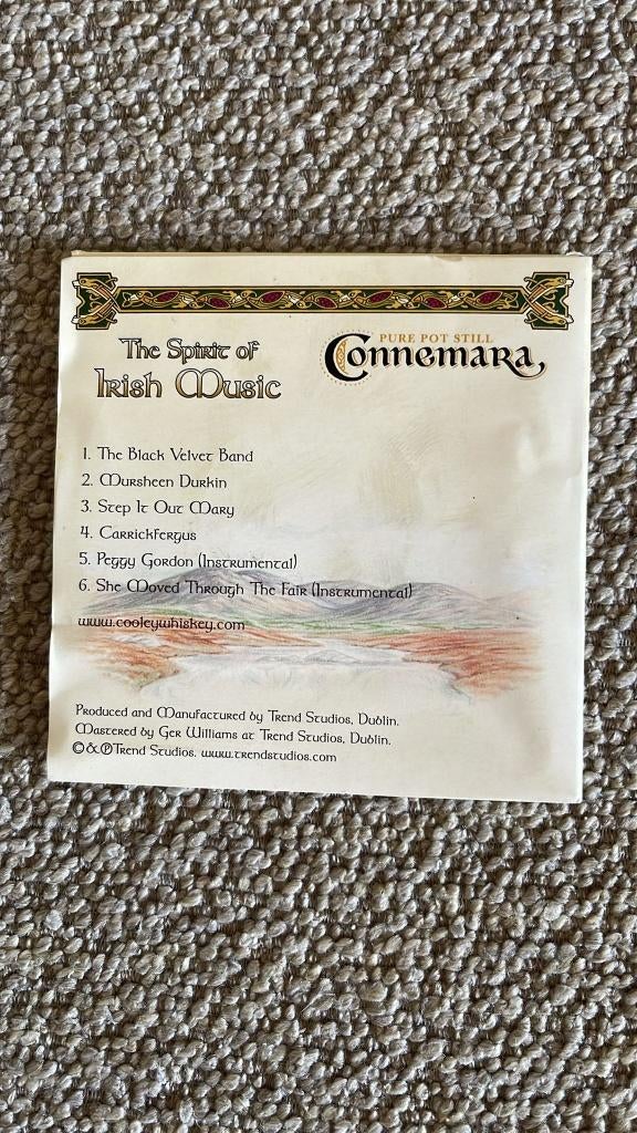 Reclame CD Connemara, Verzamelen, Ophalen of Verzenden, Nieuw, Gebruiksvoorwerp