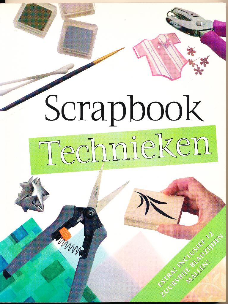 Scrapbook Technieken, Hobby en Vrije tijd, Scrapbooking, Zo goed als nieuw, Album of Boek, Verzenden