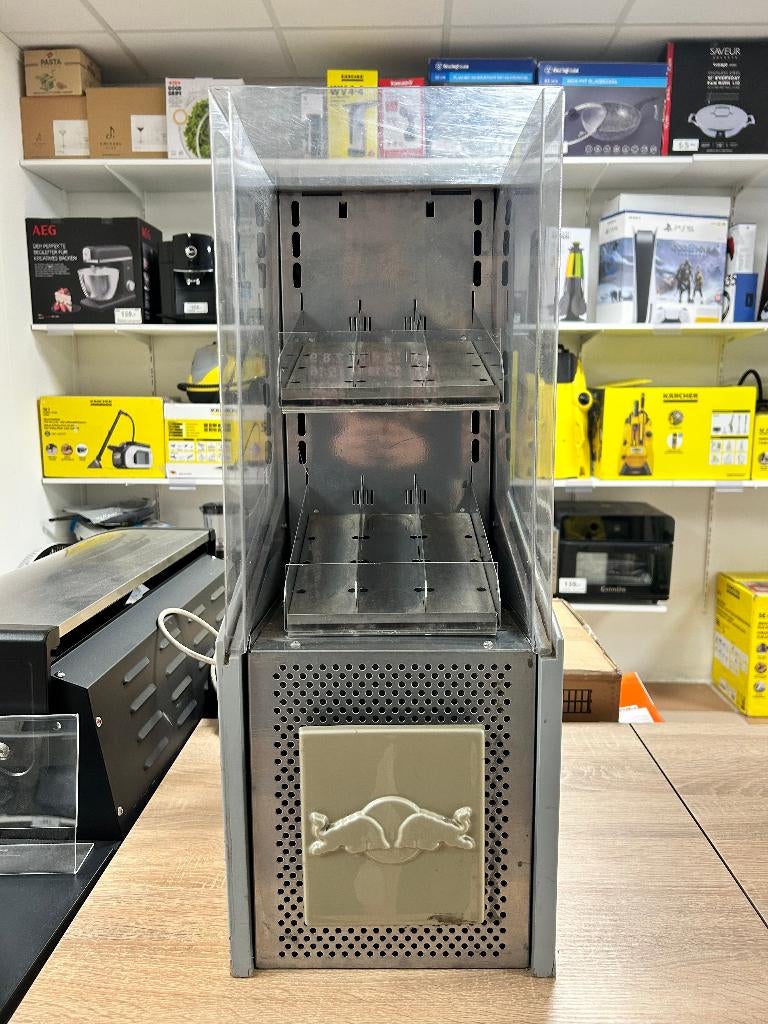 Red Bull display koelkast / open front cooler, Ophalen, Minder dan 75 liter, Zonder vriesvak, Gebruikt