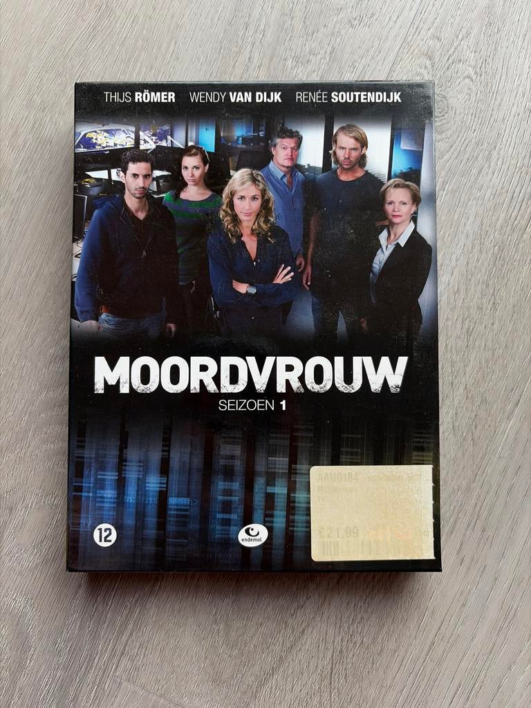 Moordvrouw - Seizoen 1 (DVD), Cd's en Dvd's, Dvd's | Tv en Series, Boxset, Ophalen of Verzenden, Zo goed als nieuw, Vanaf 12 jaar